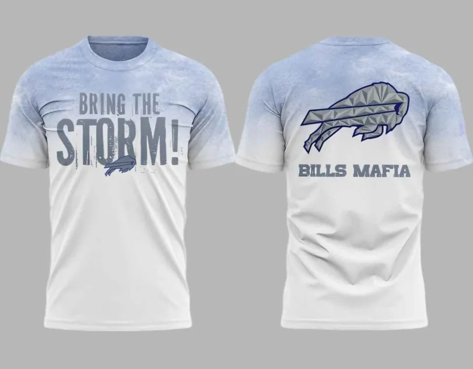 Buffalo Bill Bring the Storm 3D T-Shirt Men Women