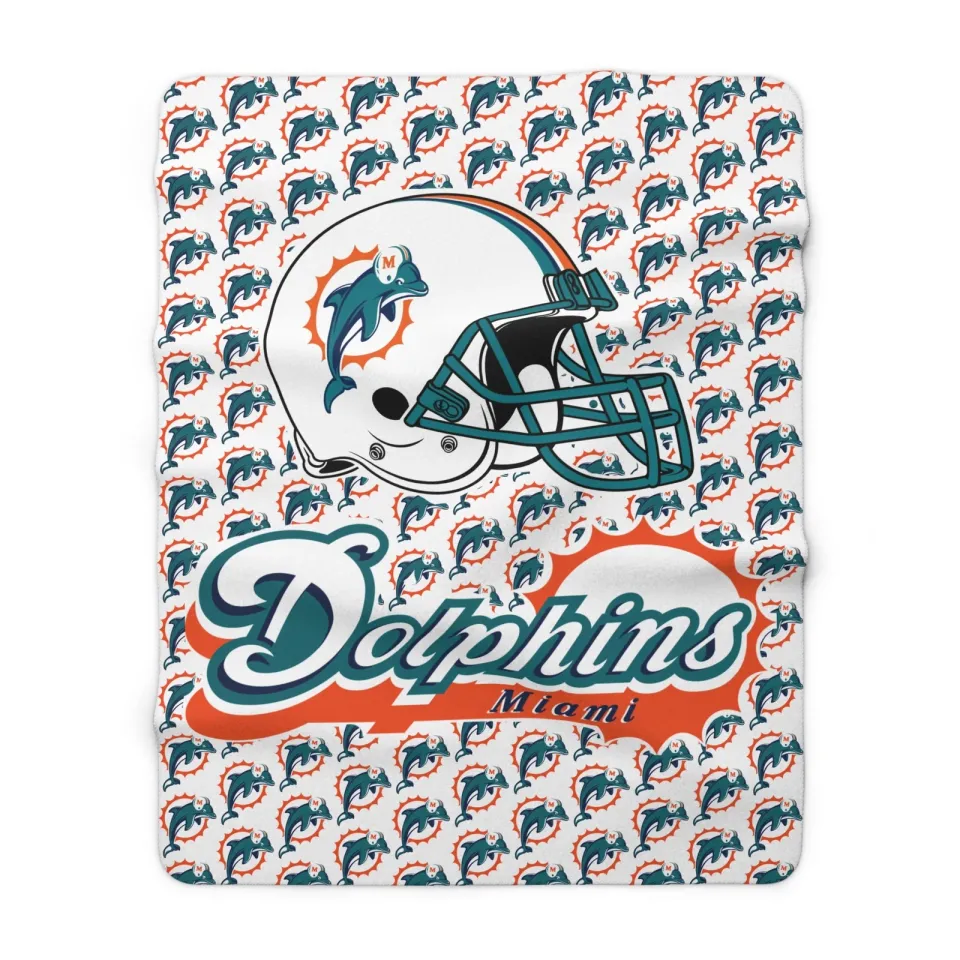 Miami Dolphins Fleece Blanket