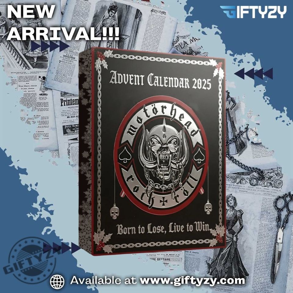 Motorhead Advent Calendar 2025 Christmas Gift