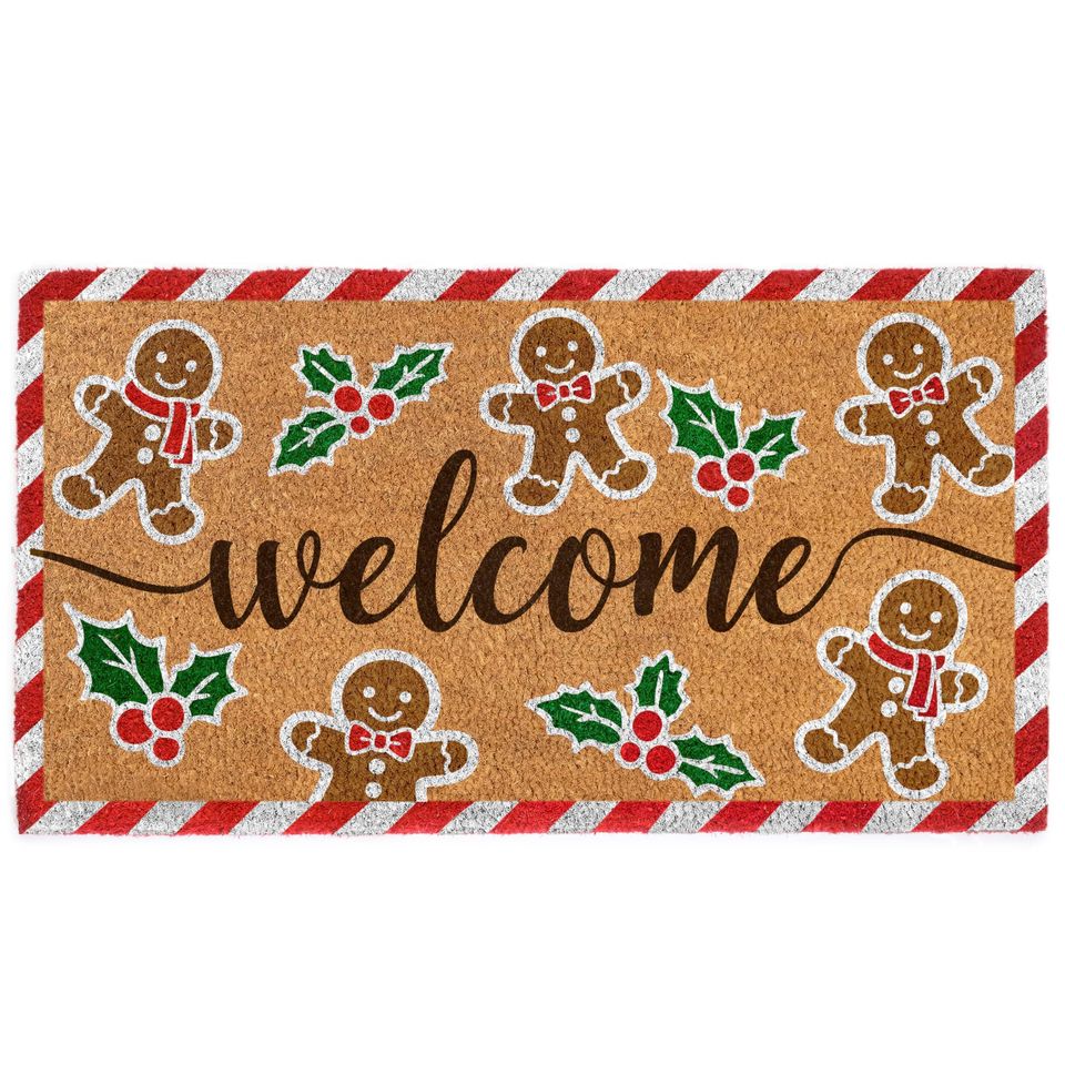 Gingerbread Christmas Doormat