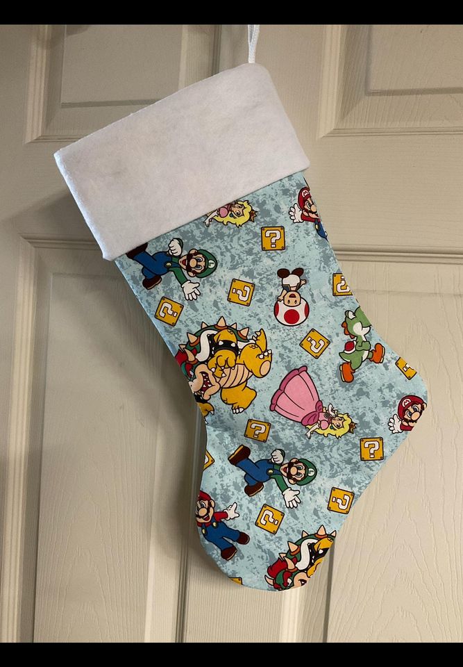 Super Mario Christmas Stocking