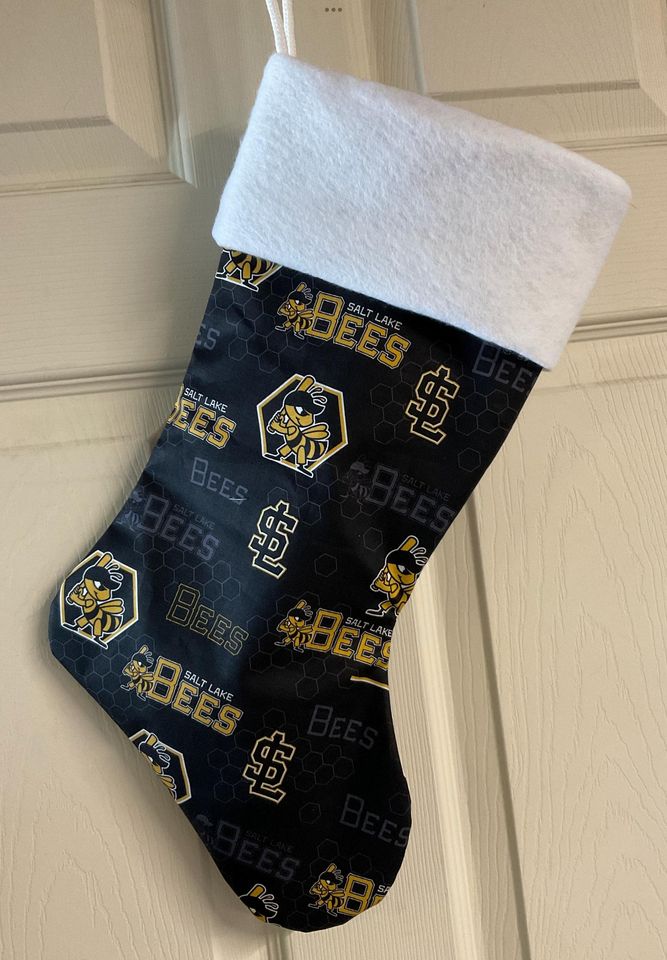 Salt Lake Bees  Christmas Stocking