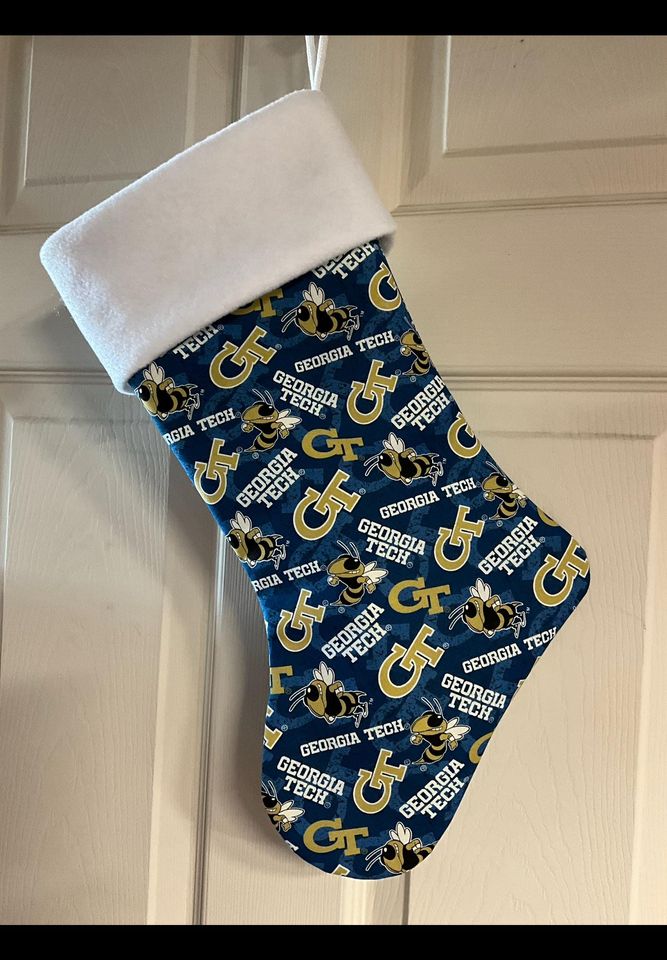Georgia Tech Christmas Stocking