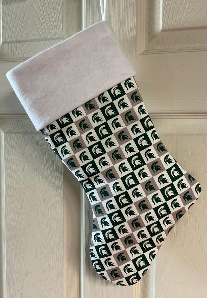 Michigan State Christmas Stocking