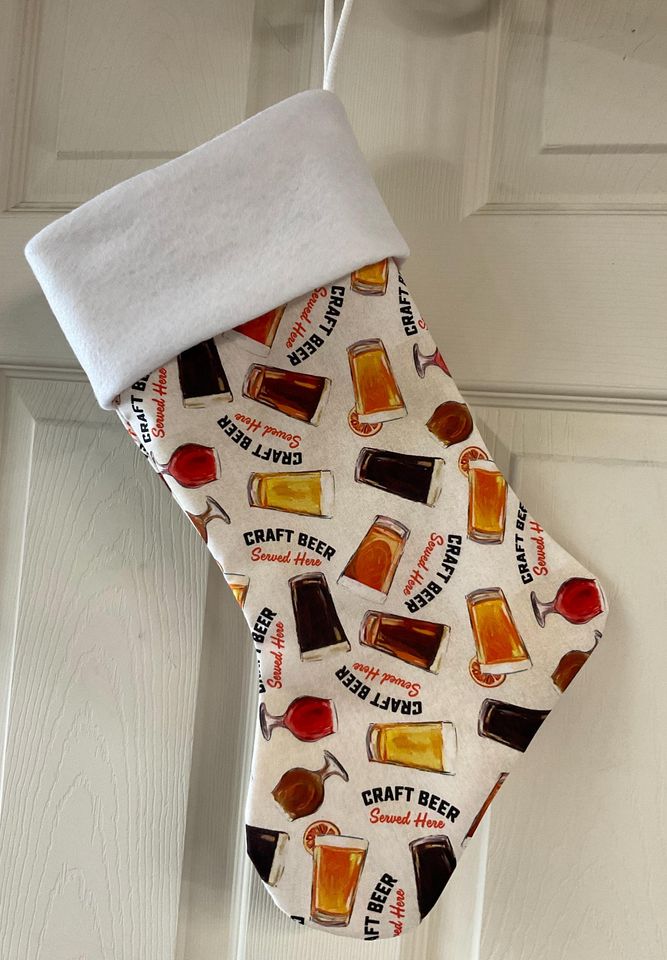 Craft Beer Christmas Stocking