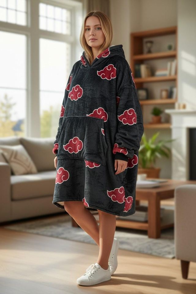 Custom Oversized Blanket Hoodie