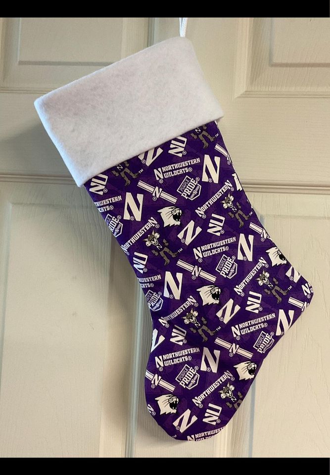Northwestern Wildcats Christmas Stocking