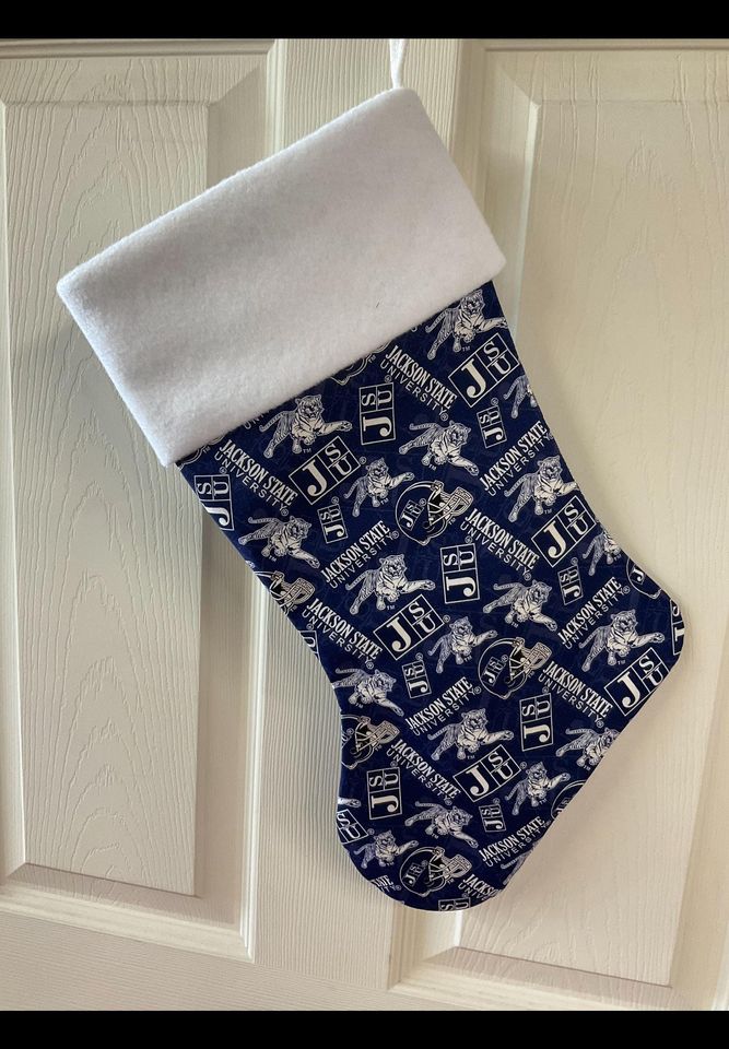 Jackson  State university  Christmas Stocking