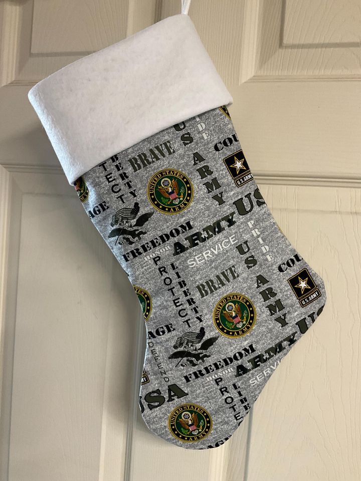 US Army Christmas Stocking