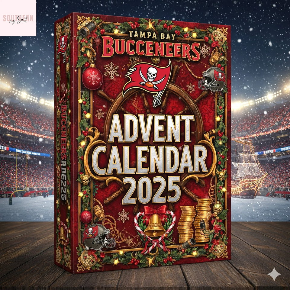 Tampa Bay Buccaneers 2025 Acrylic Advent Calendar Blind Box
