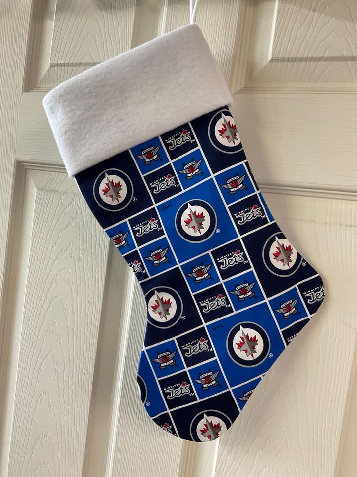 Winnipeg Jets Christmas Stocking