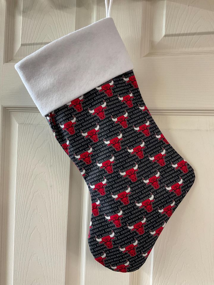 Chicago Bulls Christmas Stocking
