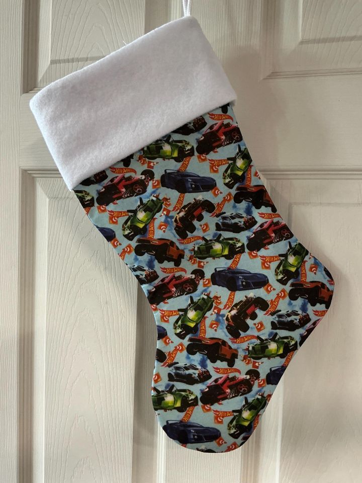 Ht Wheels Christmas Stocking