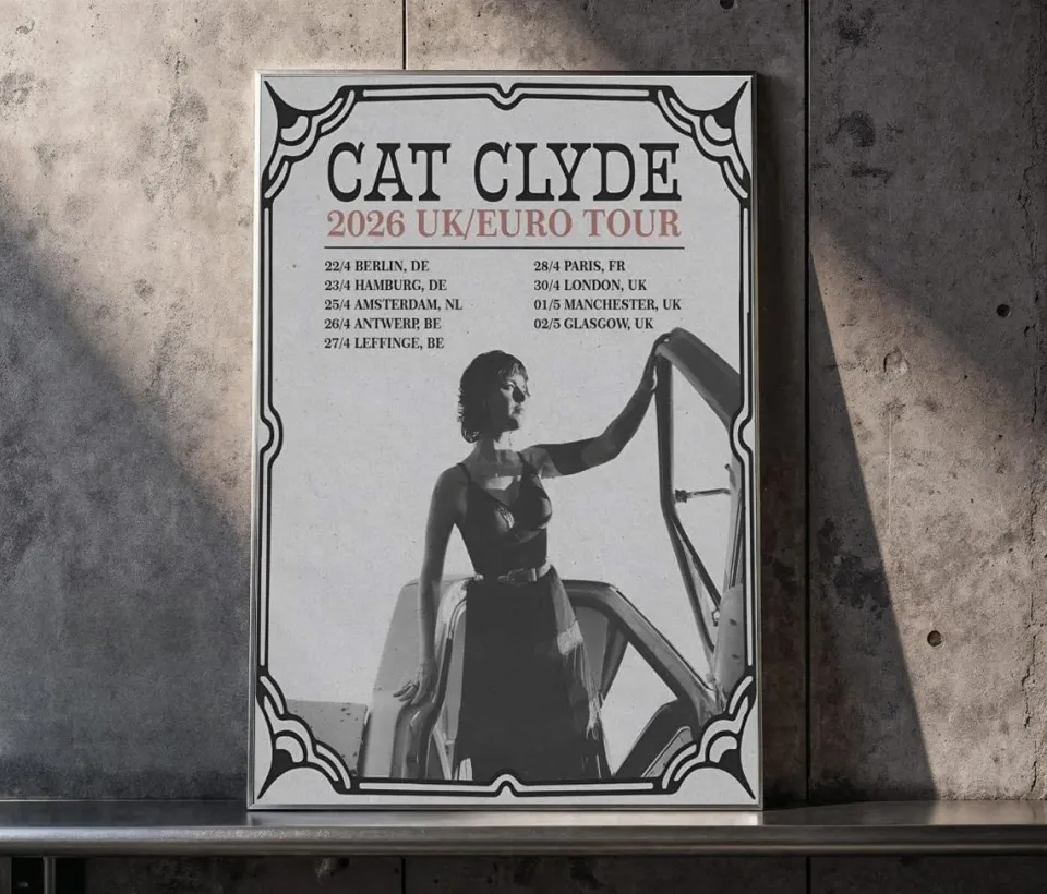 Poster Cat Clyde UK-EU Tour 2026