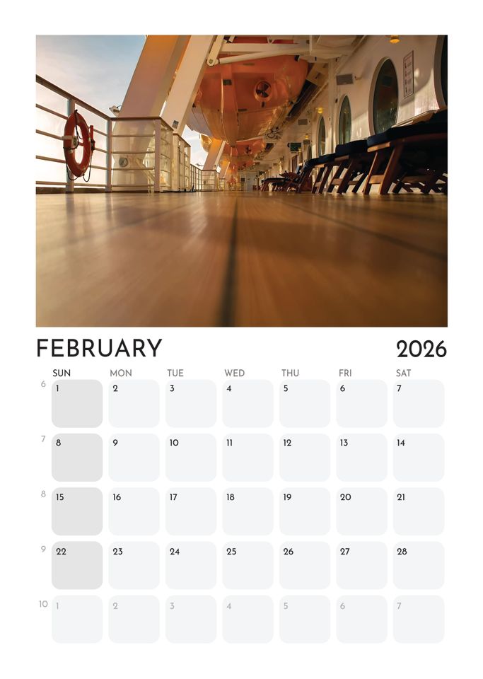 2026 Disney Cruise Line Calendar