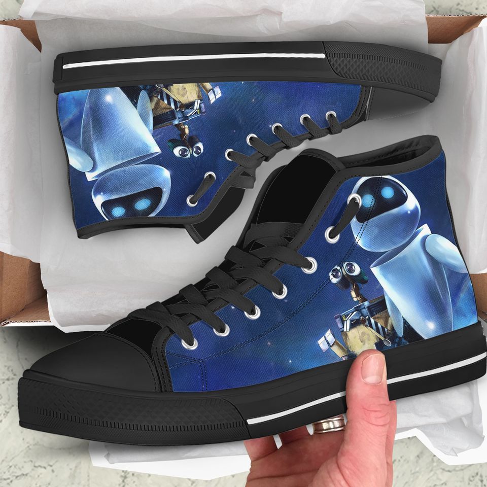 Wall-e shoes, Disney High Top Sneakers