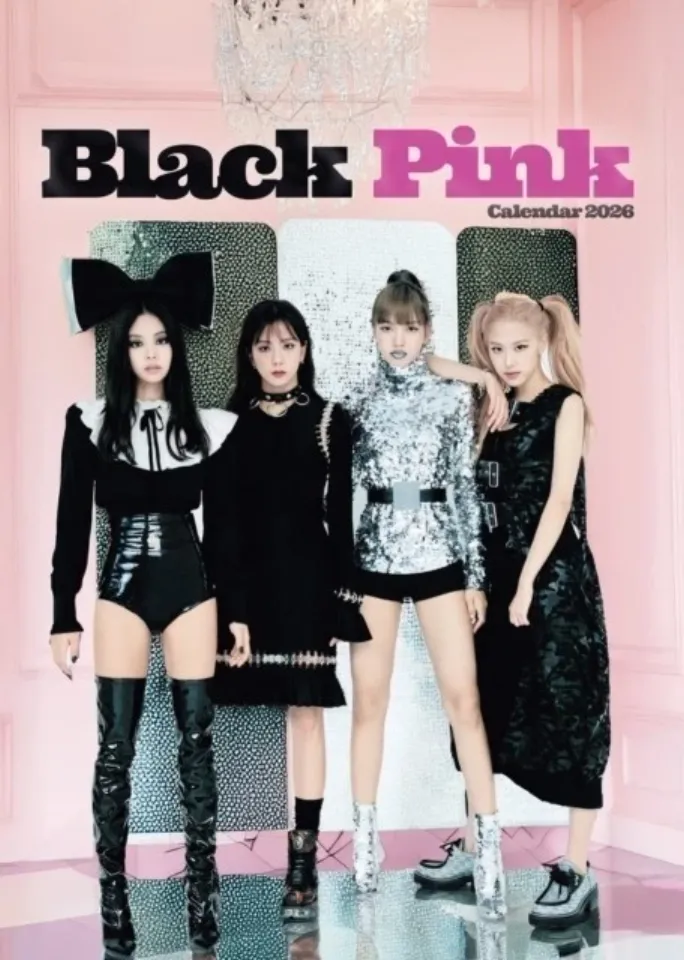 Blackpink 2026 A3 Vertical Wall Calendar