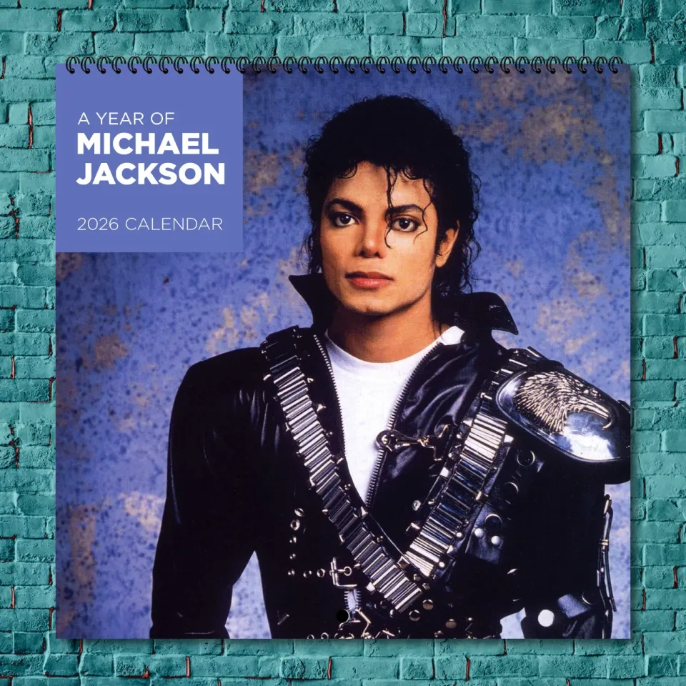 Michael Jackson 2026 Wall Calendar