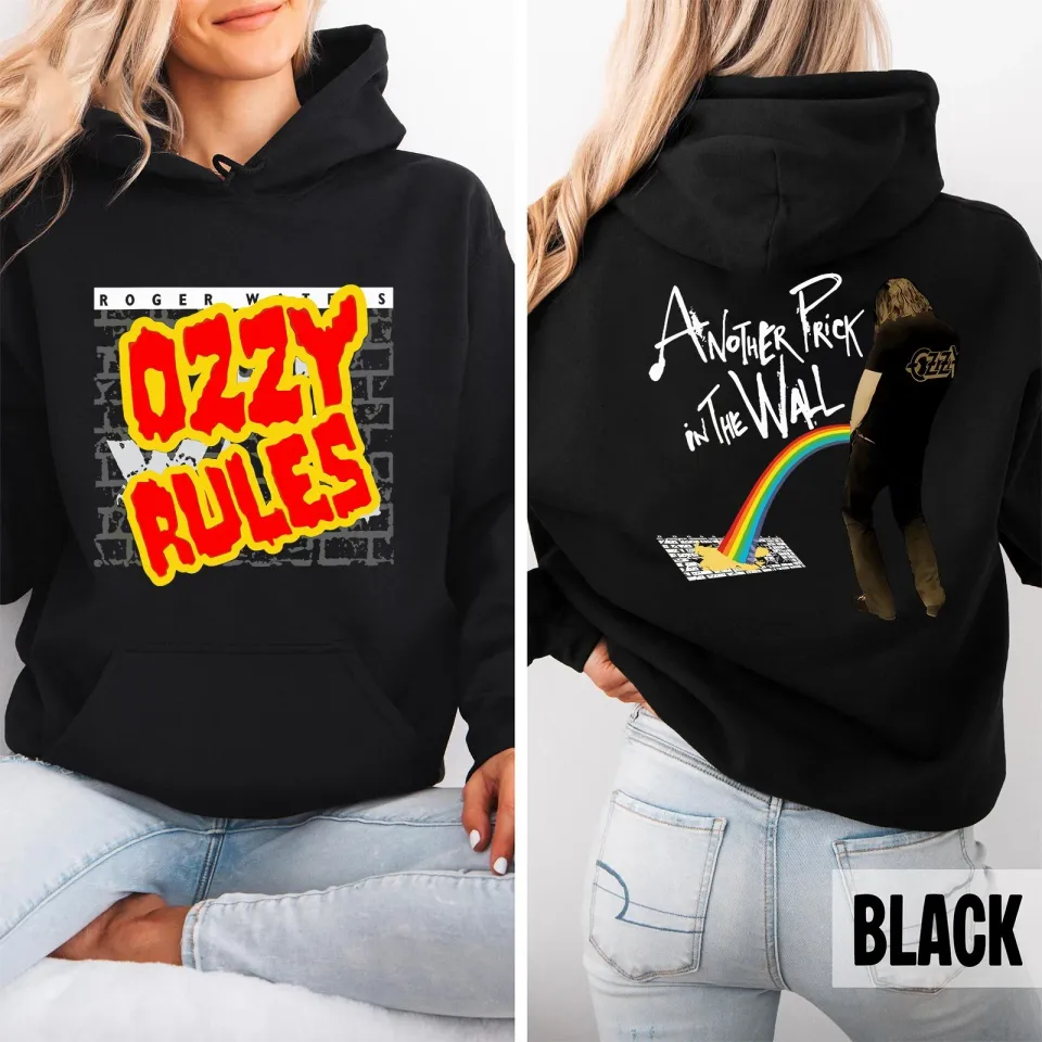 Ozzy Osbourne Ozzy Rules Another Prick In The Wall Hoodie