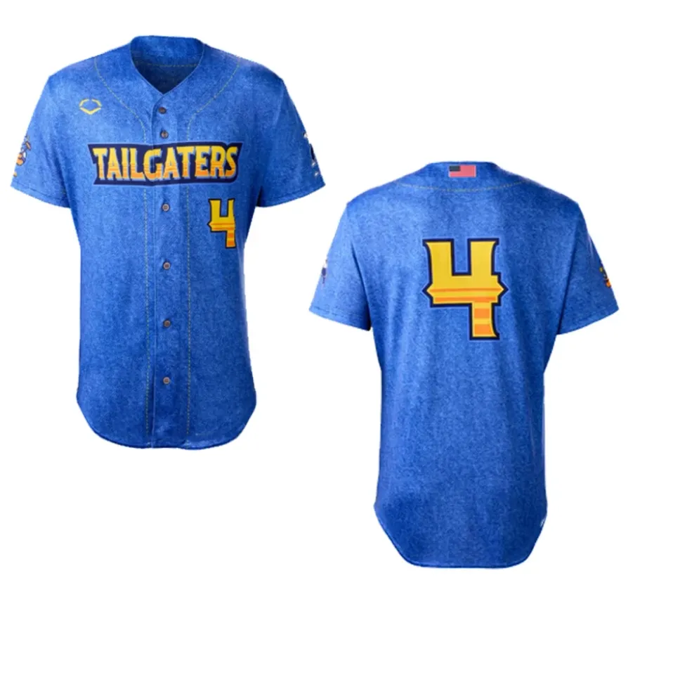 Texas Tailgaters Baseball Jersey shirt All sizes