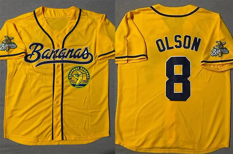 Pride Lets go Savannah Bananas #1 Baseball Jersey New AOP Funny