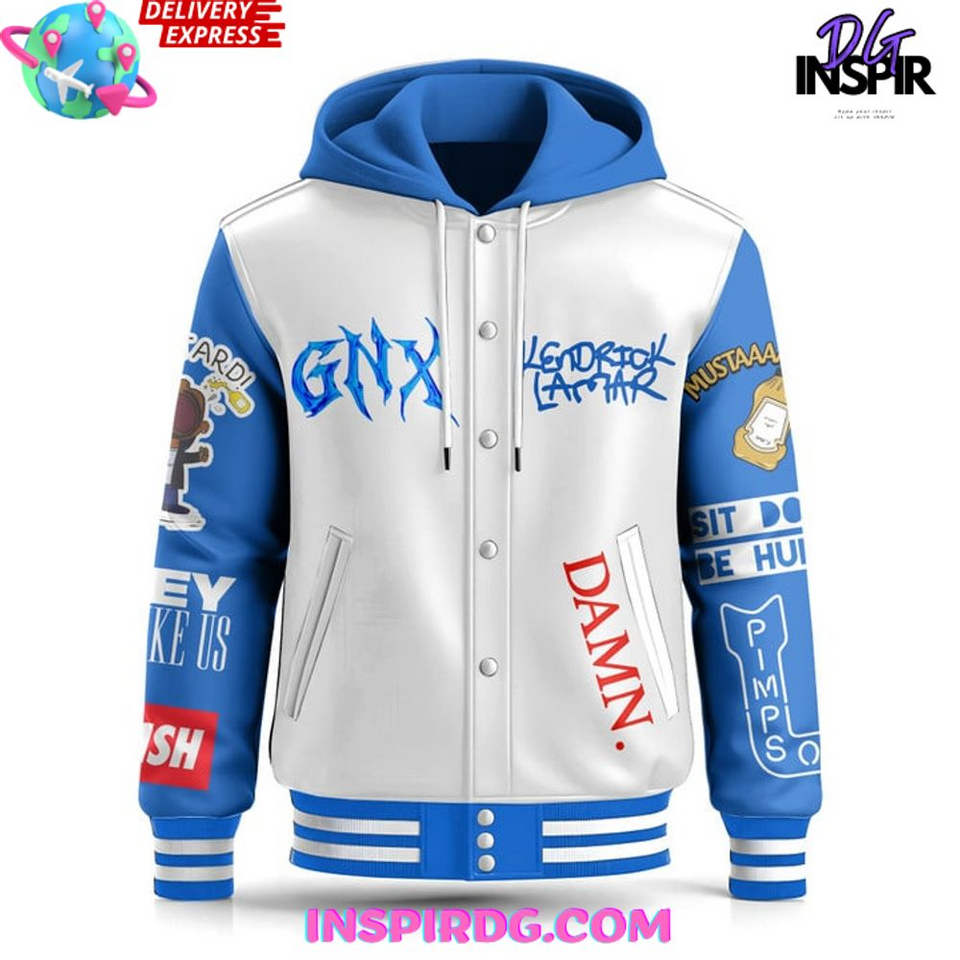 Kendrick Lamar GNX Limited Edition Hooded Varsity Jacket