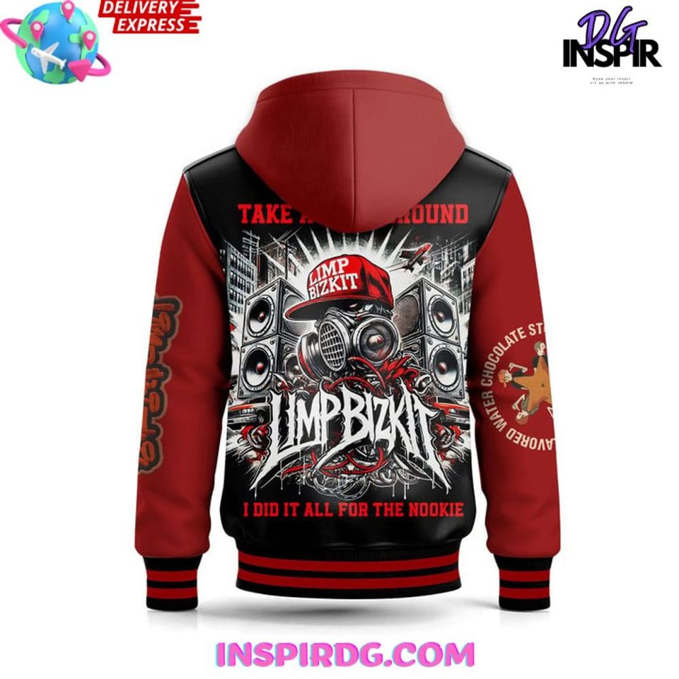 Limp Bizkit Special Edition Hooded Baseball Jacket