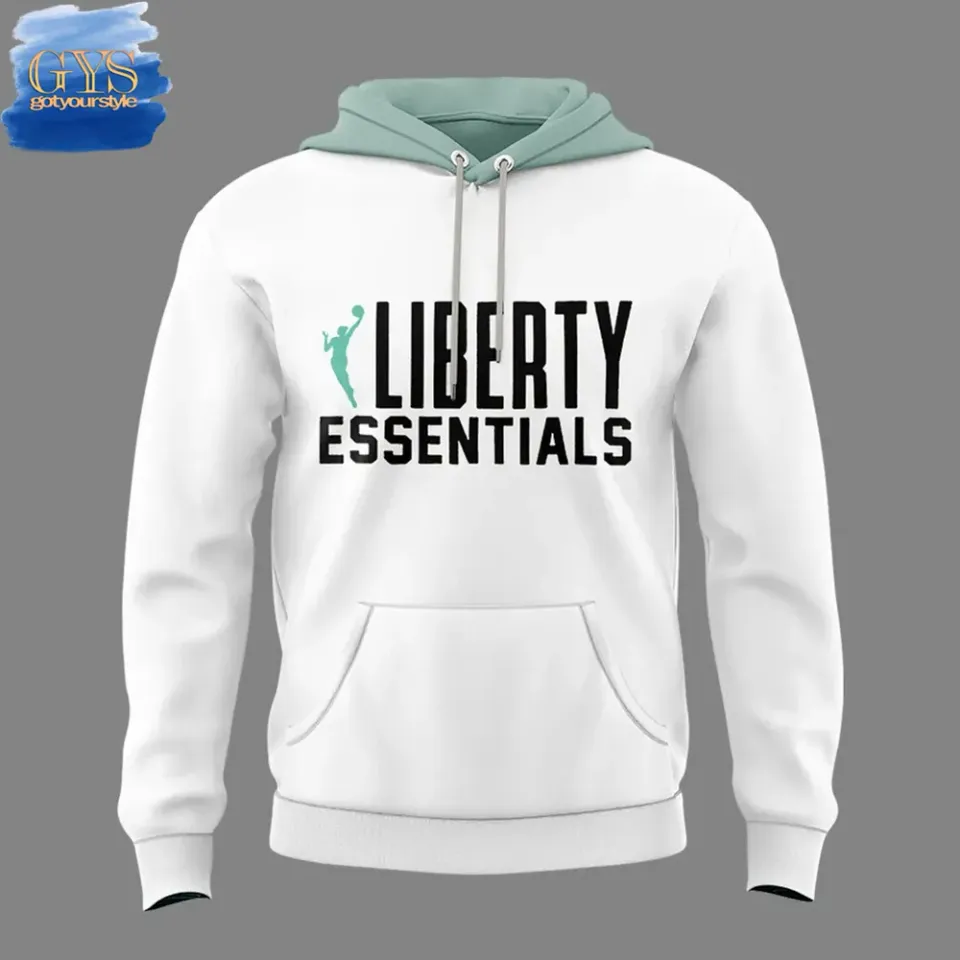 New York Liberty x Essentials Limited Edition White Hoodie