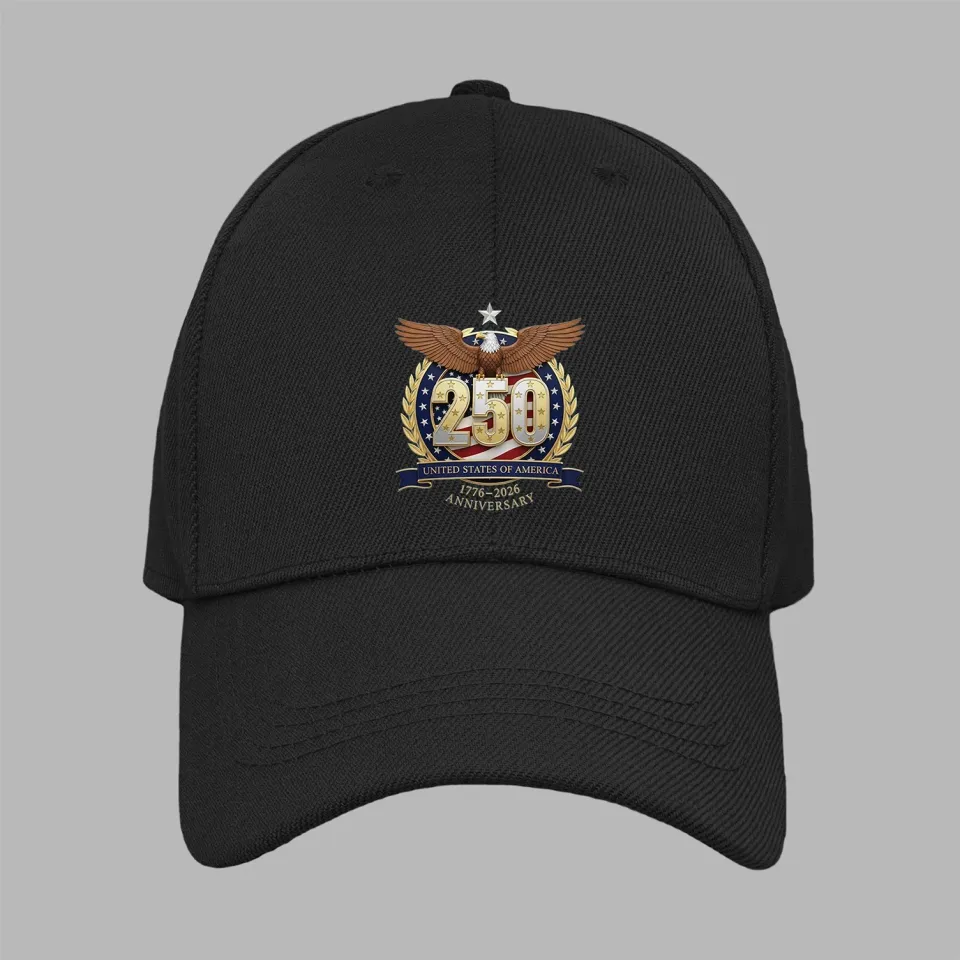 USA 250th Anniversary 1776-2026 Baseball Cap