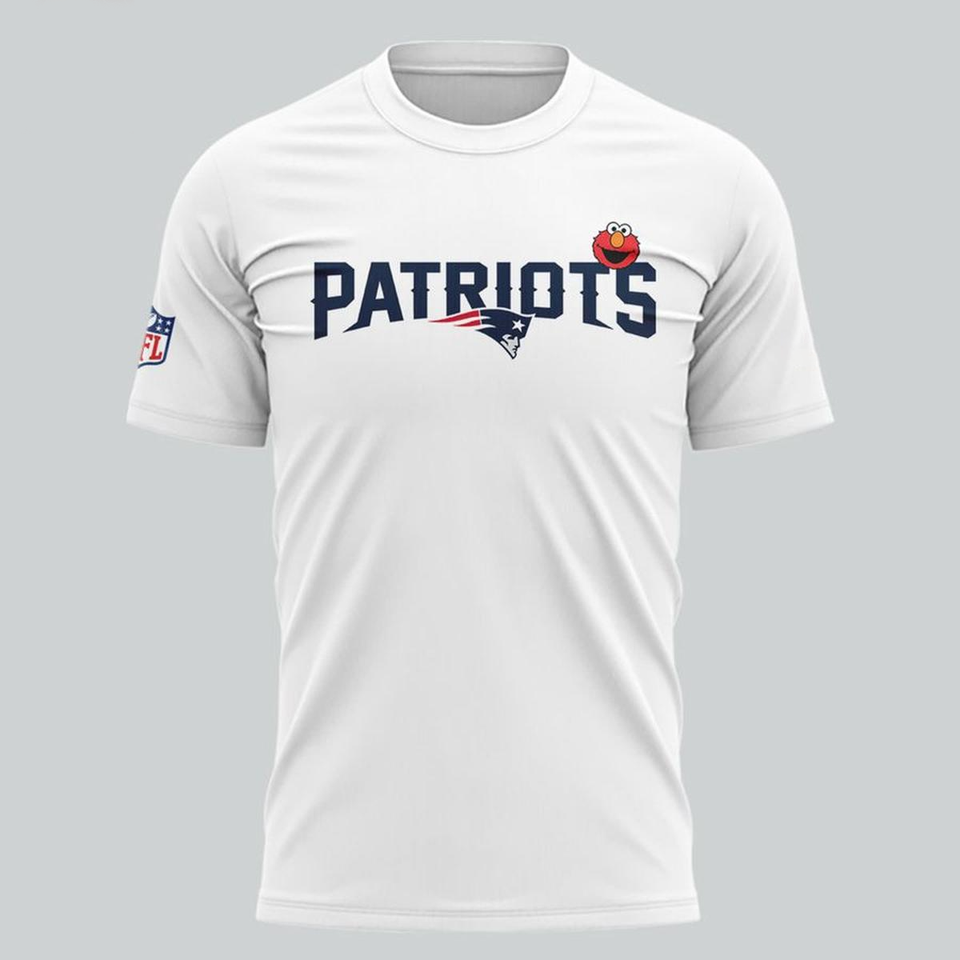 New England Patriots x Sesame Street Night 2026 T-Shirt
