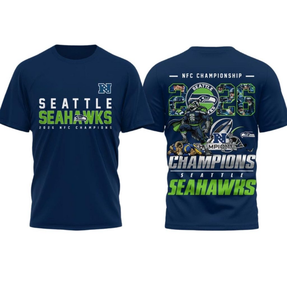 Seahawks 2026 NFC Championship Shirt