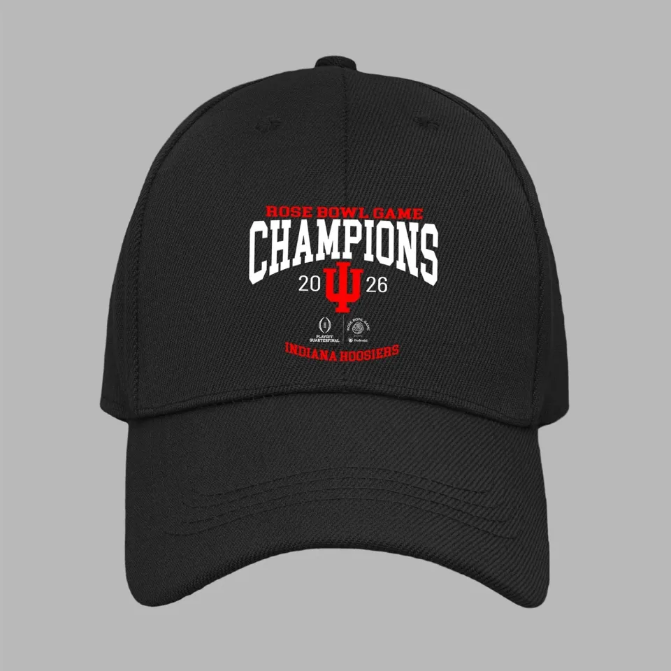 Indiana 2026 Rose Bowl Champions Baseball Cap