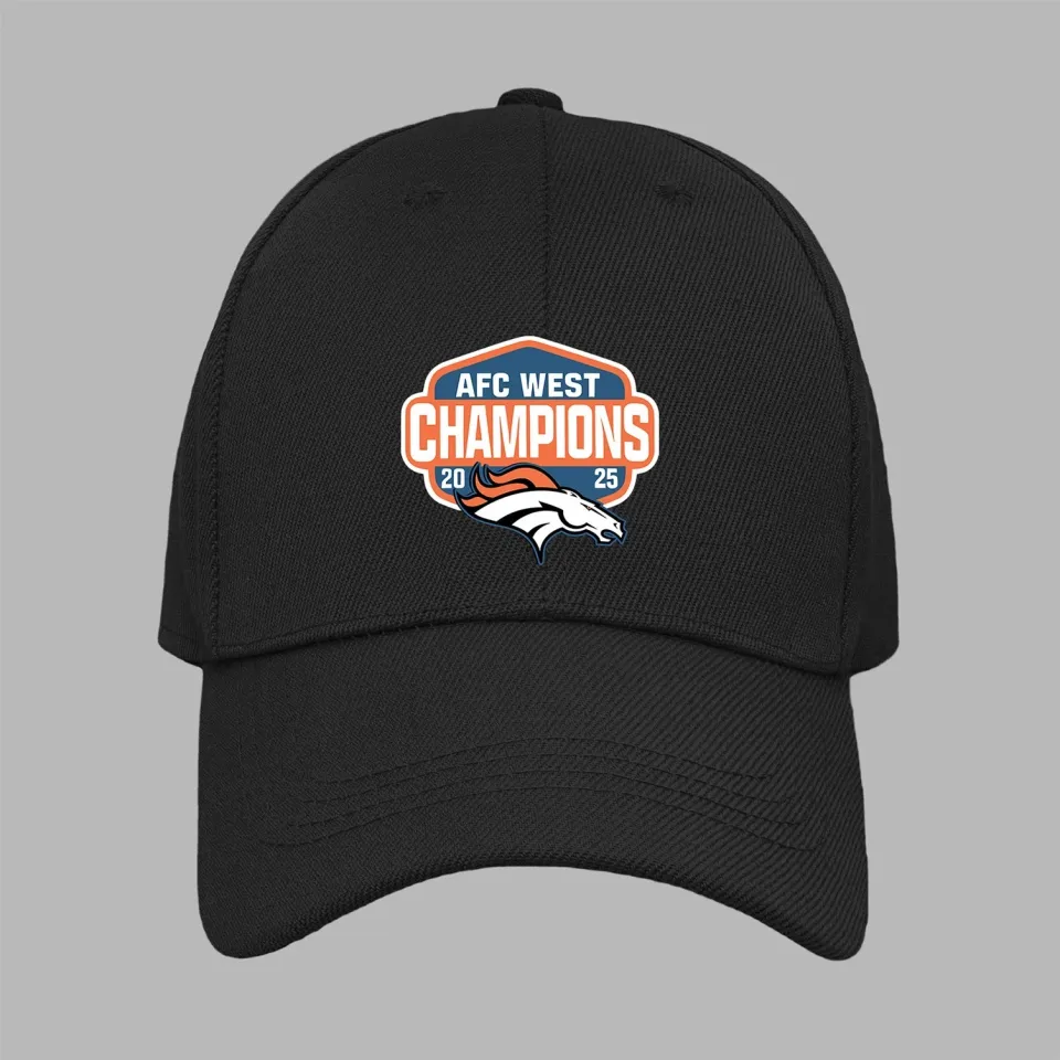AFC West Champions Denver Broncos Baseball Cap