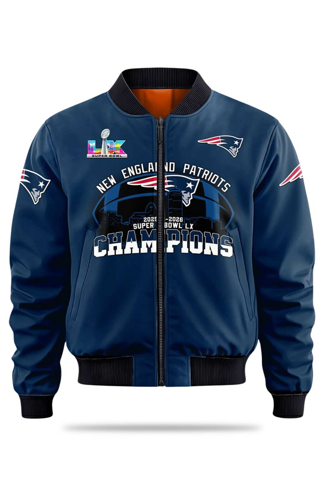 Patriots 2025 2026 SB LX Champions Bomber Jacket