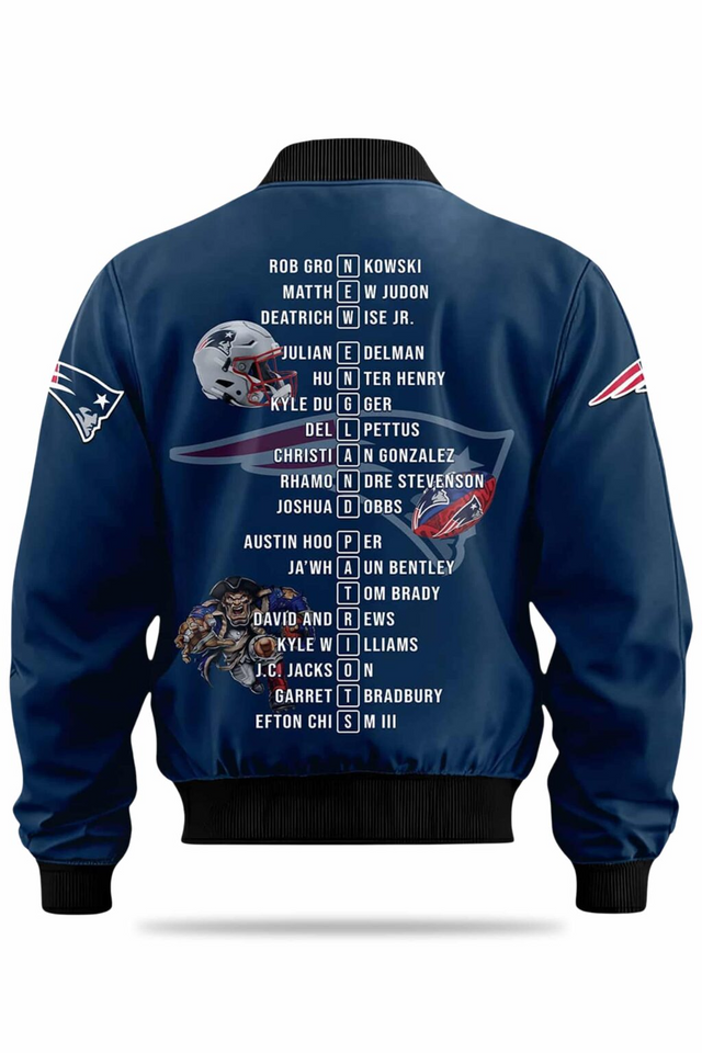 Patriots 2025 2026 SB LX Champions Bomber Jacket