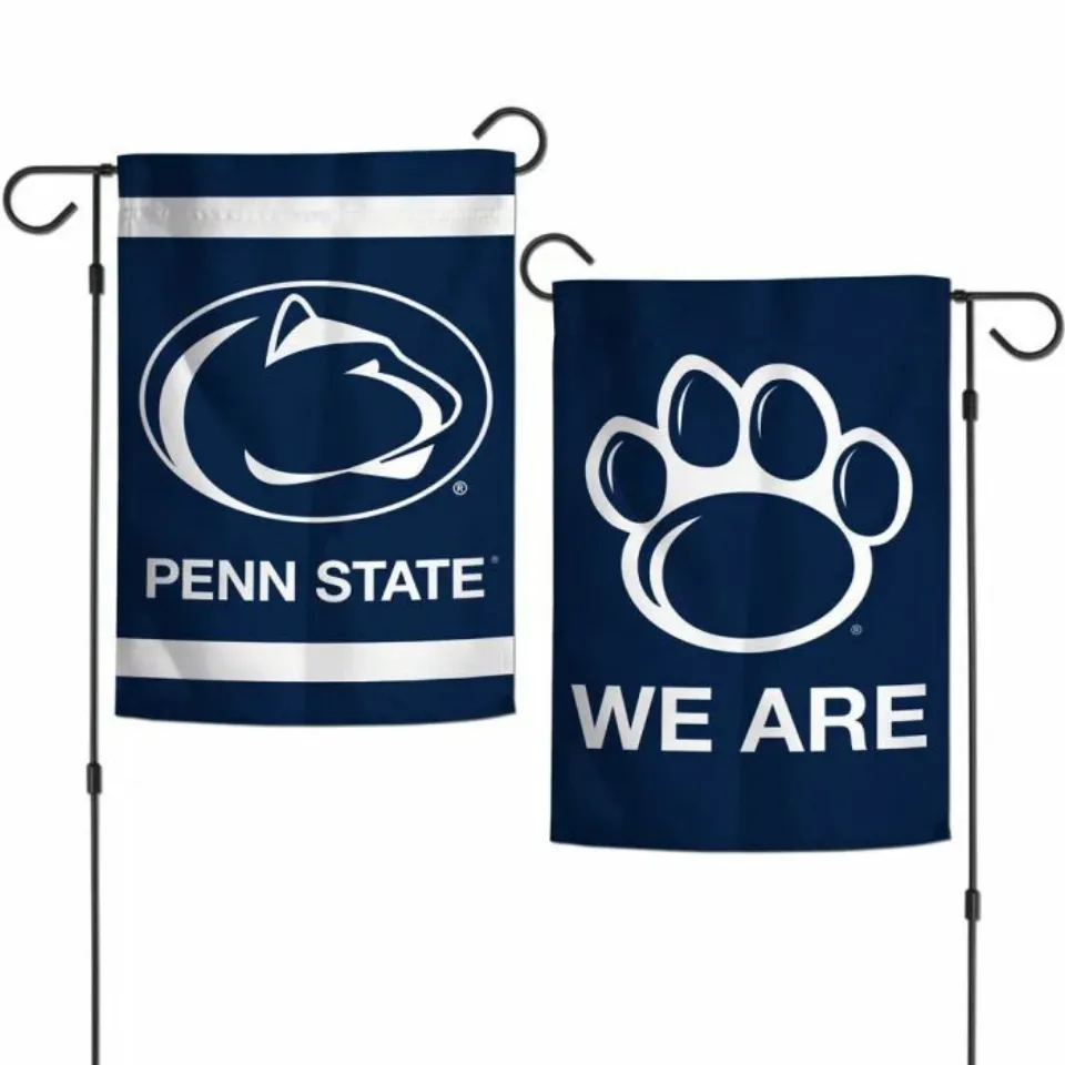 PENN STATE NITTANY LIONS 2 SIDED GARDEN FLAG