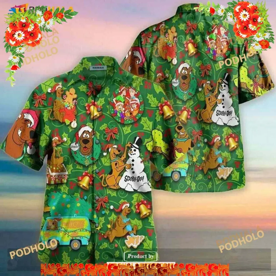Scooby-Doo Christmas Hawaiian Shirt