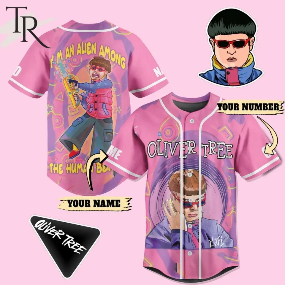Oliver Tree I'm An Alien Among The Human Baseball Jersey