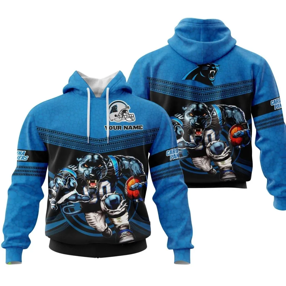 Personalized Carolina Football Team Pantherss 3D Hoodie
