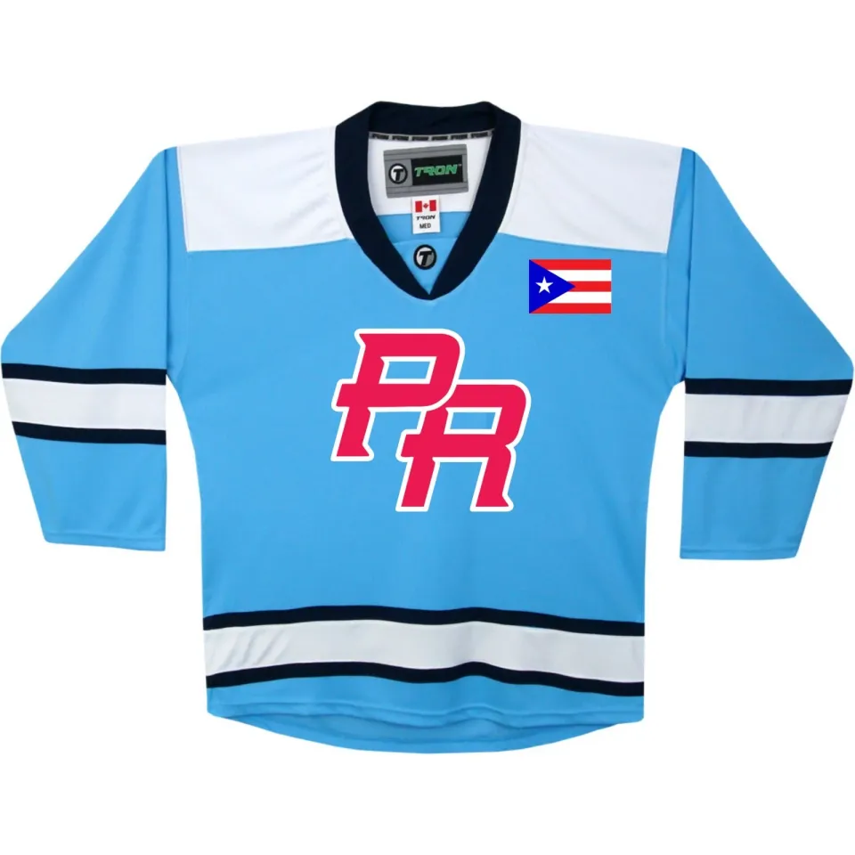 Puerto Rico Ice Hockey Jersey Men’s