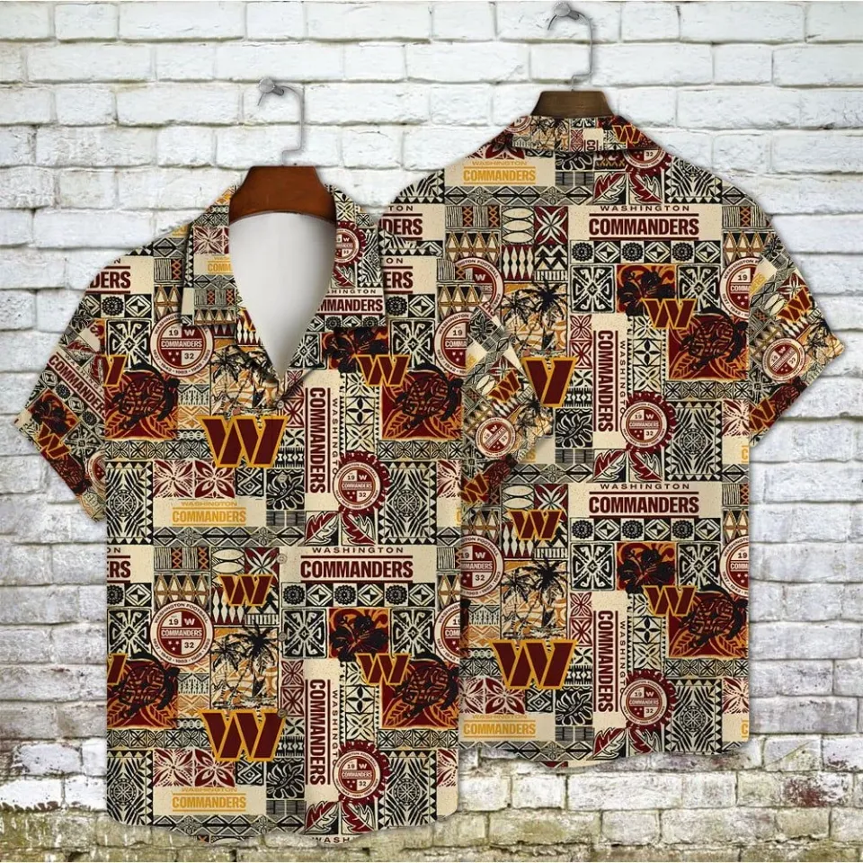 Washington Football Short Sleeve Hawaiian Shirt