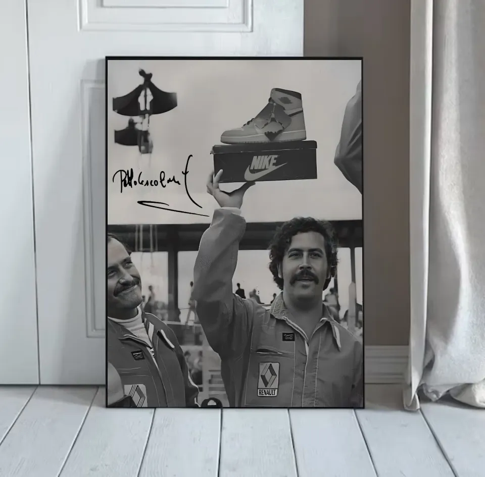 Pablo Escobar Vintage Vertical Poster