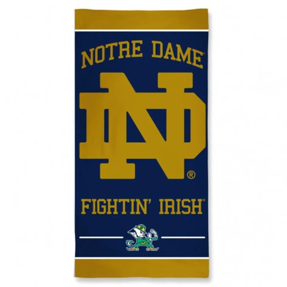 ND Fighting Irish Towel Beach Style Spectra