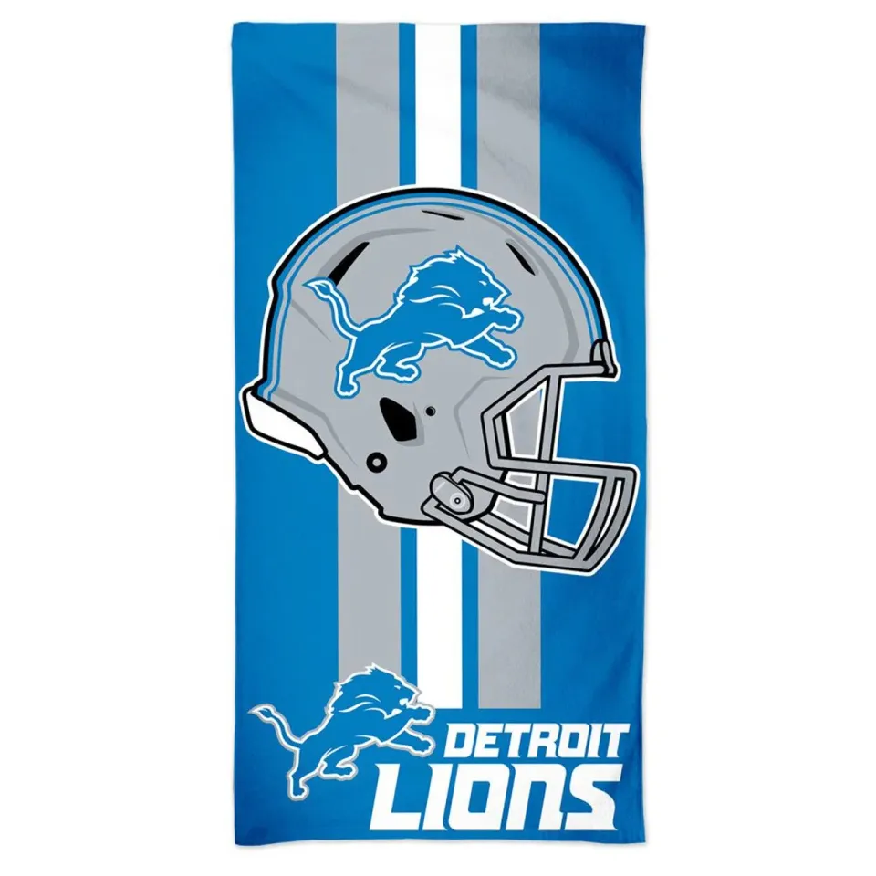 Detroit Lions Towel Beach Style