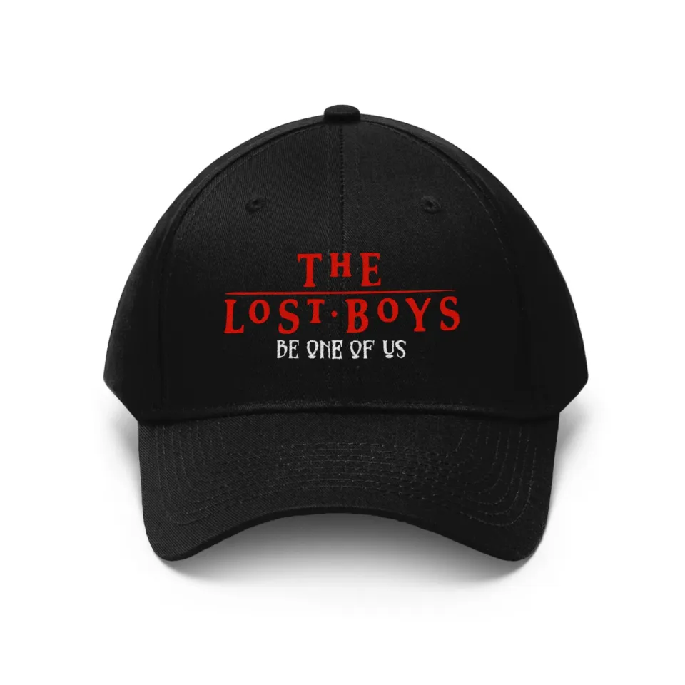 The Lost Boys 80s Horror Movie Black Baseball Cap