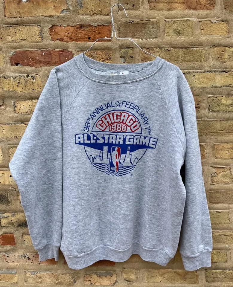 Vintage Michael Jordan NBA 1988 All-Star Game Chicago Men's XL (M) Sweatshirt