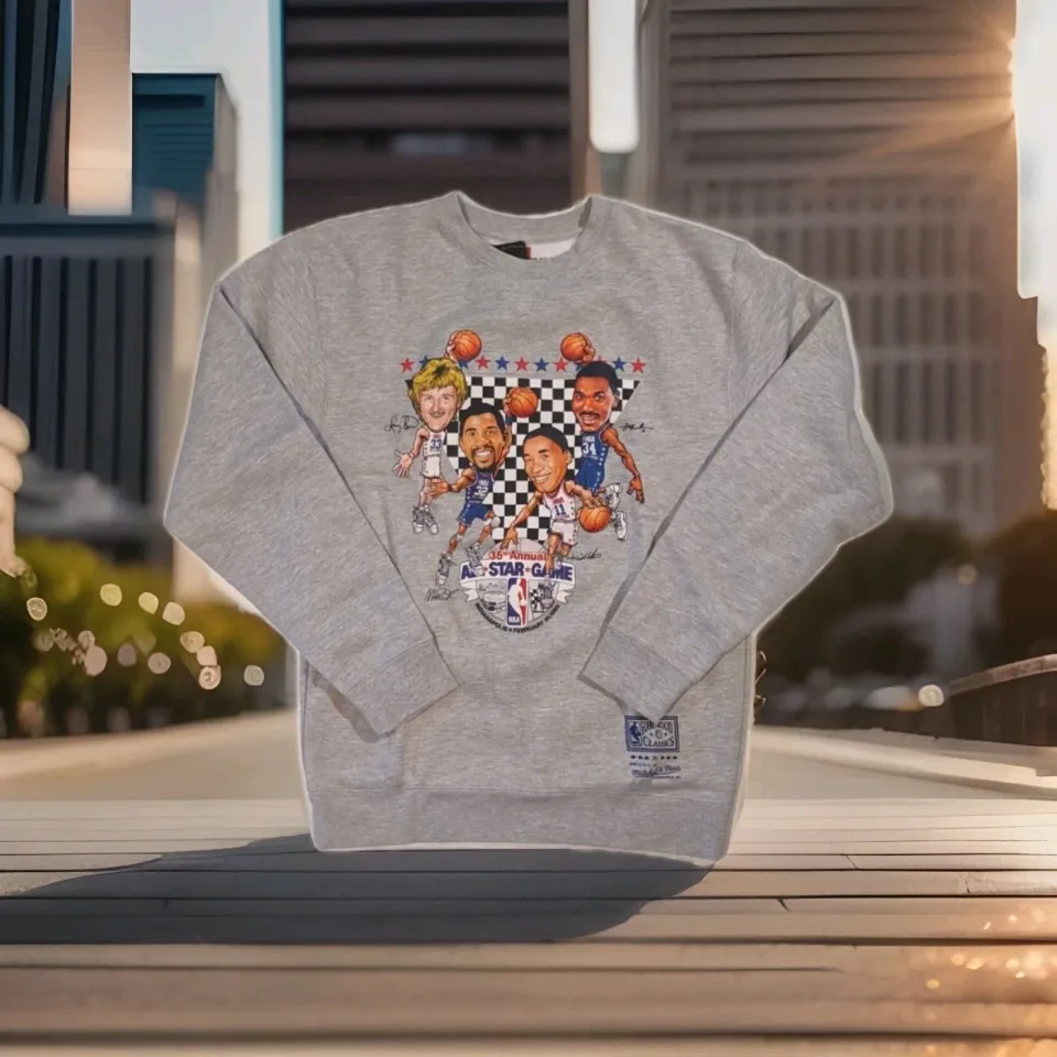 Mitchell & Ness NBA 1985 All Star Game Crewneck Sweatshirt Size