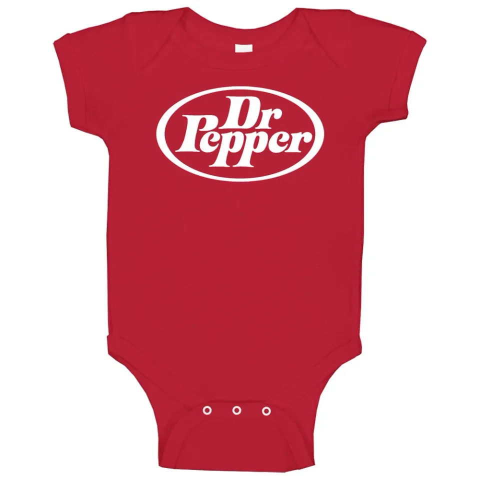 Dr Pepper Drink Baby Onesie