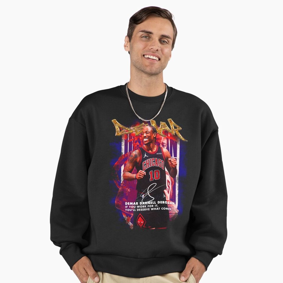 DeMar DeRozan Premium Oversized Sweatshirt