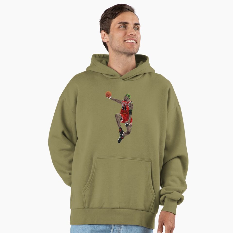 Dennis Rodman Premium Oversized Hoodie